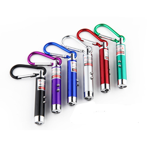 Nhỏ xách tay 3 trong 1 UV Detector Laser Ánh Sáng Trắng Led đèn pin với clip móc - Product Image 1