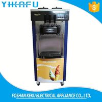 Machine électrique commerciale pour la fabrication de crème glacée, appareil pour faire du yaourt, 3 parfums