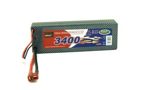 Precio de fábrica de alta capacidad lipo batería <span class=keywords><strong>7.4</strong></span> <span class=keywords><strong>v</strong></span> 3400 mah para truggy <span class=keywords><strong>rc</strong></span> 1/8 <span class=keywords><strong>coche</strong></span> - Product Image 3