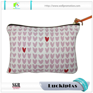 Maquillaje cosmético del bolso de viaje de lona de viaje de la moda para las mujeres - Product Image 1