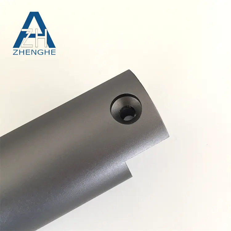 16mm-200mm pipe aluminum round tube with anodizing treatment oval tube profile