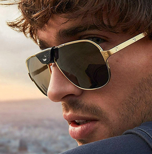 <span class=keywords><strong>Occhiali</strong></span> da <span class=keywords><strong>Sole</strong></span> Polarizzati 201916 Pronti per la Spedizione, Montatura in Metallo per Uomo e <span class=keywords><strong>Donna</strong></span>, Logo OEM Personalizzabile - Product Image 1