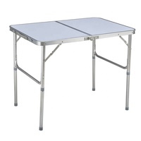 Easy — table et chaise pliante, meuble de camping et de jardin, en aluminium