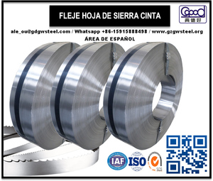 75Ni8 hoja de sierra de cinta de fleje de acero - Product Image 2