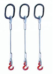 Écharpe de câble métallique en acier inoxydable, élingue de levage de câbles - Product Image 3