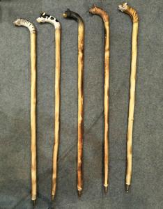 木彫りの杖 - Product Image 3