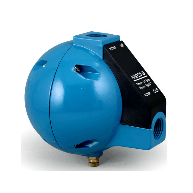 Screw Air Compressor Parts 1/2" Float Drain Valve Blue Automatic Drain Ball HAD-20B