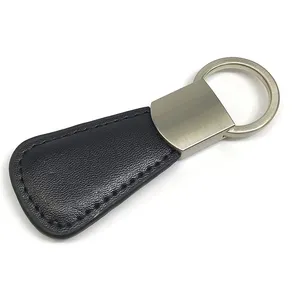 주문 도매 고품질 탄소 섬유 허리 거는 가죽 keychain 가죽 열쇠 고리