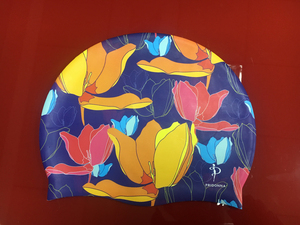 Mystyle Sport transfert <span class=keywords><strong>de</strong></span> chaleur imprimé adulte nouveauté drôle casquettes <span class=keywords><strong>de</strong></span> <span class=keywords><strong>bain</strong></span> en silicone - Product Image 2