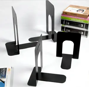 Hot Sales Iron Metalen Bibliotheek Display Boekensteunen/Home Boek Stand/Kantoor Boekensteunen