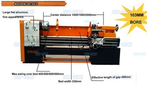 CH6250D China proveedor <span class=keywords><strong>barato</strong></span> big bore torno precio de la máquina - Product Image 2