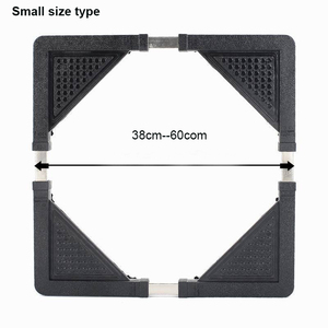 Base mobile multifonction pour machine à laver et réfrigérateur, pièce de rechange multifonctionnelle avec 4 roues - Product Image 3