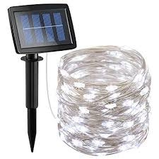 2022見事なカラフルな広く使用されているクリスマスの装飾<span class=keywords><strong>PVC</strong></span>ホワイトソーラーLEDフェアリーライト庭の装飾用 - Product Image 3