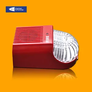 IP66 Outdoor Analog Intelligent Addressable Fire Alarm Horn Strobe SG991