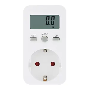 Plug-in wattmetro Digitale LCD Monitor di Energia Misuratore di Potenza di Energia Elettrica Elettrico swr Meter Uso di Monitoraggio Socket EU /US/UK Spina