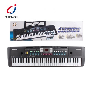 Chengji Bàn Phím Đàn Piano Điện Tử Bằng Nhựa Chất Lượng Cao Cho Trẻ Em 61 Phím Có Micrô - Product Image 5
