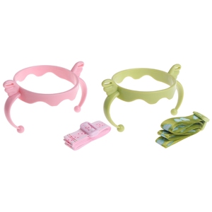 Manici in Plastica per <span class=keywords><strong>Biberon</strong></span> con Cinturino Anti-smarrimento, Impugnatura a Forma di Ali d'Angelo - Product Image 3