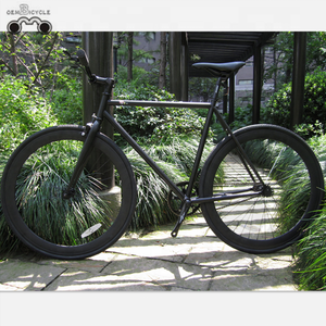 Vélo de course sur route 700C entièrement noir, vélo <span class=keywords><strong>fixie</strong></span>/vélo à pignon fixe - Product Image 1