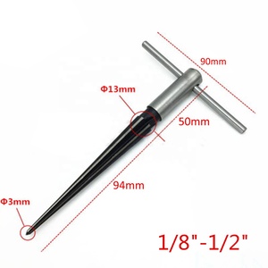 Escariador Manual de <span class=keywords><strong>Metal</strong></span> con Mango Hexagonal Redondo de 3-13 mm y 5-16 mm, Escariador para Desbarbar y Agrandar Orificios de Pasadores, para Madera, <span class=keywords><strong>Metal</strong></span> y Plástico - Product Image 4