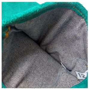 <span class=keywords><strong>Gant</strong></span> <span class=keywords><strong>de</strong></span> soudage pour cuir doublé, gantelets <span class=keywords><strong>de</strong></span> qualité supérieure, vert - Product Image 6
