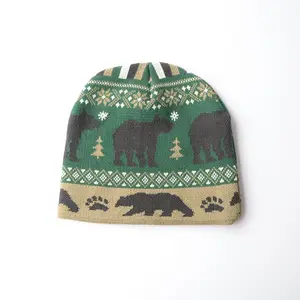 Wholesale slouch beanie knit custom acrylic rib knit beanie rasta beanie hat