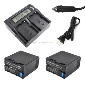 Chargeur double canal LCD rapide BP-U60 pour <span class=keywords><strong>Sony</strong></span> PMW-100 PMW-150 PMW-160 PMW-200 PMW-<span class=keywords><strong>300</strong></span> PMW-EX1 - Product Image 5