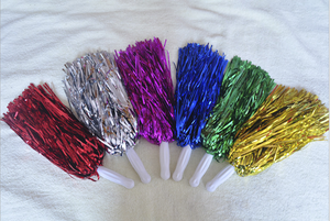 Pom Poms de porristas de alta calidad para fiesta, lazo de oropel de papel tisú en varios colores para el Año Nuevo chino, 2017 - Product Image 2