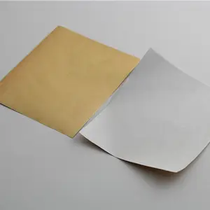 Ламинированная алюминиевая фольга золотого цвета для упаковки шоколадной батонки