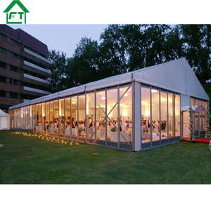 Vente directe d'usine, tente semi-permanente imperméable 15x40 pour 400 personnes, tente de fête, tente de mariage - Product Image 5