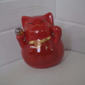 Mini <span class=keywords><strong>tirelire</strong></span> en céramique japonaise de haute qualité Lucky Cat Design pour les enfants - Product Image 4