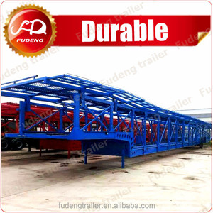 13 Tonnes Fuwa Marque 2 essieu des transporteurs d'automobiles remorques pour vente - Product Image 5