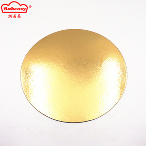 10 pouces 16 pouces carré rond blanc or argent comprimé base gâteau conseil - Product Image 2