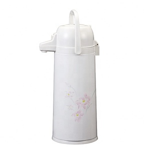 HAPPY LION Stainless Steel Air <strong>Pump</strong> <strong>Thermos</strong> Coffee Airpot Vacuum Tea <strong>Flask</strong> with Hand Pressing HXF Series - Product Image 4