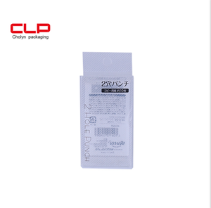 Nhà Máy bán hàng trực tiếp có thể tái chế điện thoại di động Trường hợp bao bì hộp vỉ bên trong hỗ trợ nhựa vỏ sò varnishing dập nổi - Product Image 5