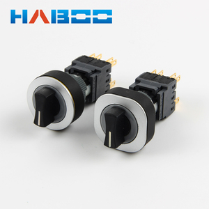 HBC16/22 serie interruptor selector Rotary 2 posiciones <span class=keywords><strong>3</strong></span> posiciones ultrafino momentáneo/enclavamiento - Product Image 5
