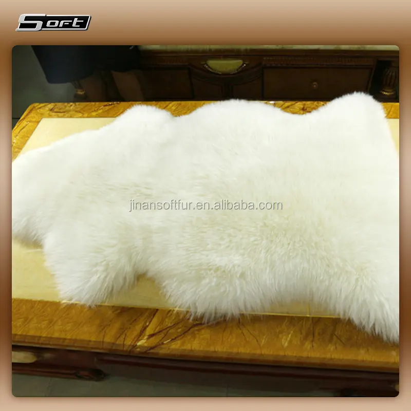 Plush durable Aussie Sheep Lamb Wool Textiles Leather Fur Rugs