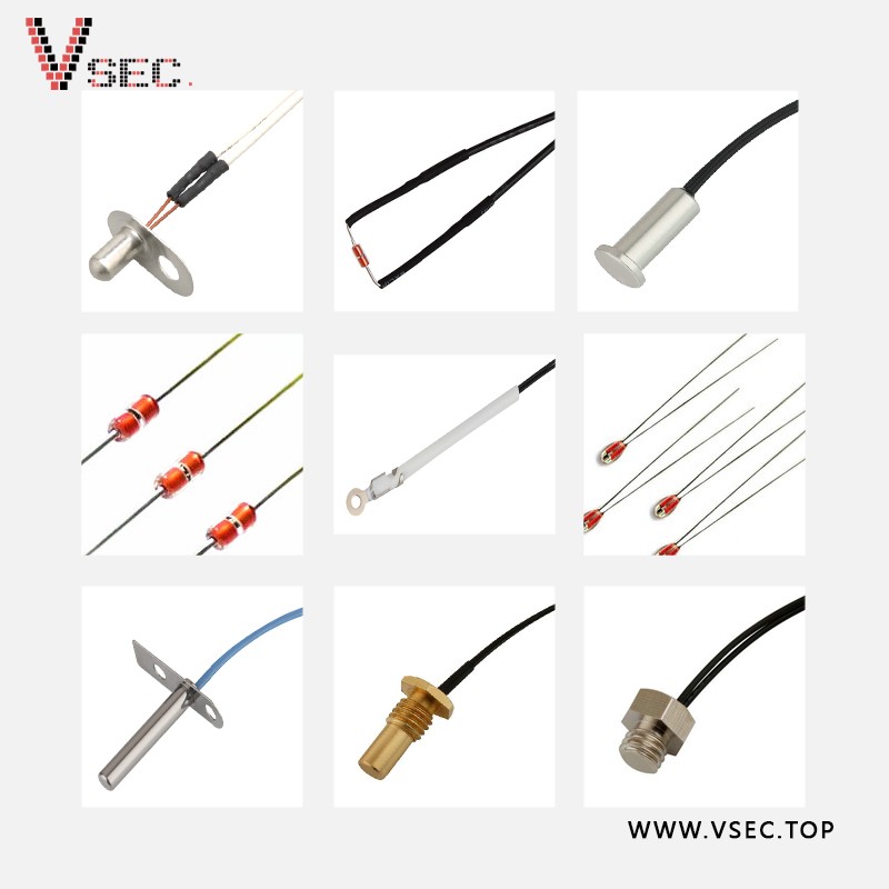 10x Thermistances 5k-100k Ohm - Capteur Température Étanche Haute Précision