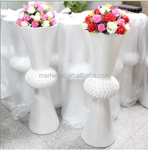 wholesale white roman pillar plastic wedding decoration,decorative wedding pillars for sale(S-148)