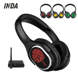 Chine Shenzhen fabricant en gros silencieux Disco casque sans fil écouteur casque pour <span class=keywords><strong>film</strong></span> en plein air, <span class=keywords><strong>film</strong></span>, conférence RF998 - Product Image 2