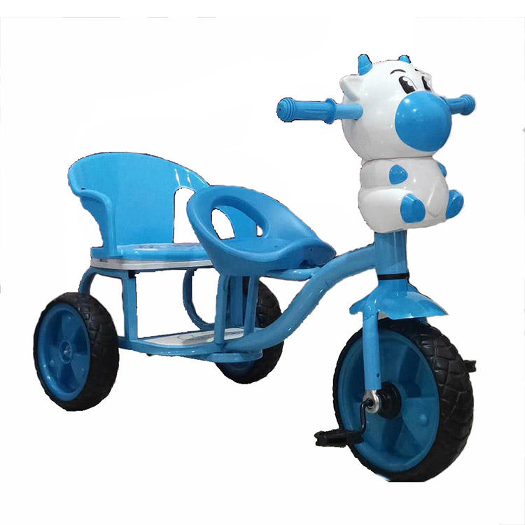 Seat Tricycle Two Seater Cycle For Baby Baby Tricycle Double