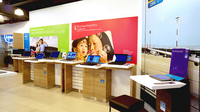 Mobilier personnalisé, ODM & OEM, organisateur de vitrine, décoration et Design d'intérieur de meubles pour boutique d'ordinateur