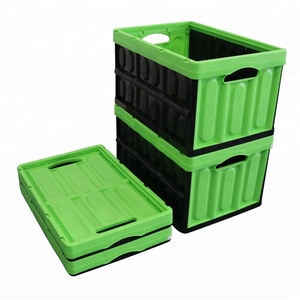 Huishoudelijke Goedkope Top Kwaliteit Inklapbare Kleding Organizer Bin Plastic Opslag Opvouwbare Doos