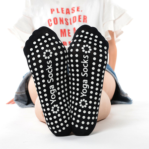 BONYPONY – chaussettes de Ballet en coton peigné pour femmes, chaussons de danse, de Yoga, de sport professionnel antidérapant - Product Image 2
