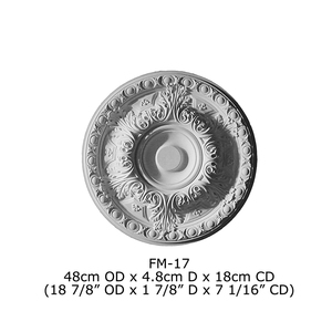 Ornamenti di poliuretano Ad Alta Densità Bella PU Decorativa moderna design del soffitto - Product Image 3