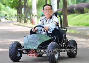 500 w elektrikli go kart off road damperli kamyon