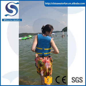 Venta caliente gigante doble doble bebé swim flotador cinturón <span class=keywords><strong>chaleco</strong></span> <span class=keywords><strong>salvavidas</strong></span> portátil - Product Image 3
