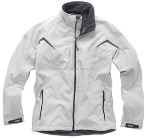Nylon Spandex Waterproof Windproof Breathable Winter Men Outer Soft Shell Jacket Fleece Lined Flexible Stretch Fabric Outdoor - Product Image 1