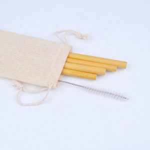Hot Selling High Quality Natural Biodegradable <strong>Bamboo</strong> Wooden Drinking <strong>Straws</strong> with Custom logo - Product Image 5