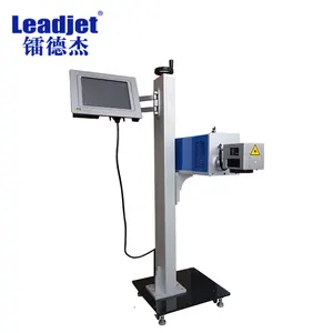 Máy Khắc Laser CO2 Công Nghiệp CNC Máy In Mã Vạch Laser Cho Chai Nhựa PET Túi PE