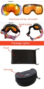 A prueba de polvo <span class=keywords><strong>gafas</strong></span> de esquí de nieve hombres y mujeres universales - Product Image 3